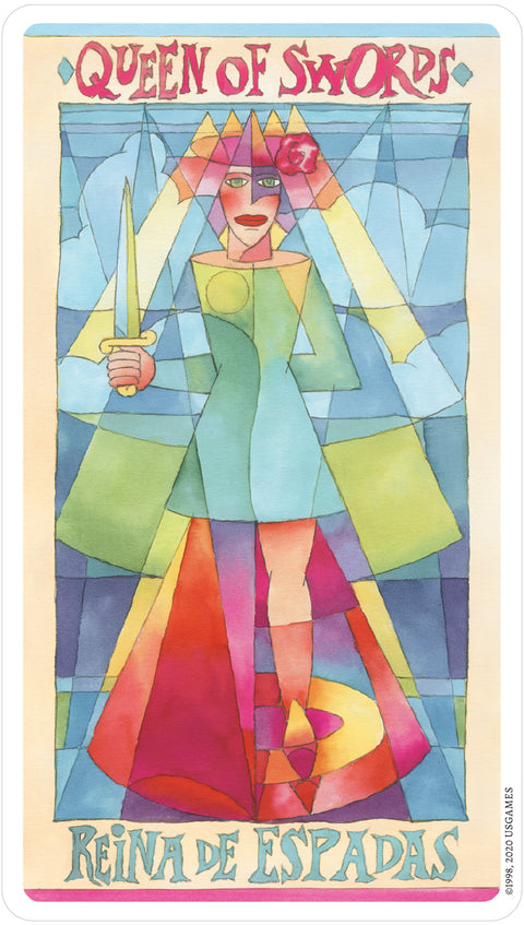 Napo Tarot Deck 78 Cards by US Games Systems Bilingual Spanish English
