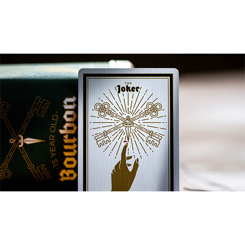 Ellusionist Crossed Keys Green Playing Cards Deck for Magic Tricks Poker