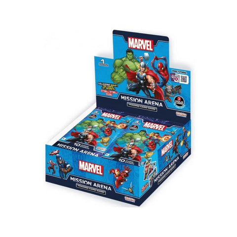 Marvel Mission Arena TCG Booster Box Display 30 Packs by Cicaboom