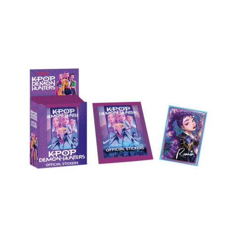 KPop Demon Hunters Fantasy Action Sticker Pack – 5 Collectible Stickers