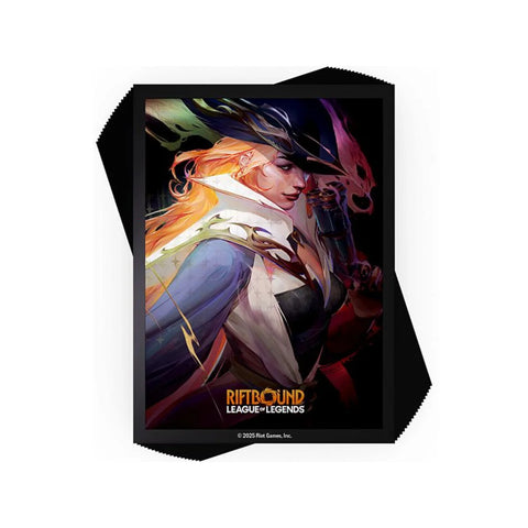 Riftbound League of Legends Miss Fortune Deck Protector Sleeves 100x