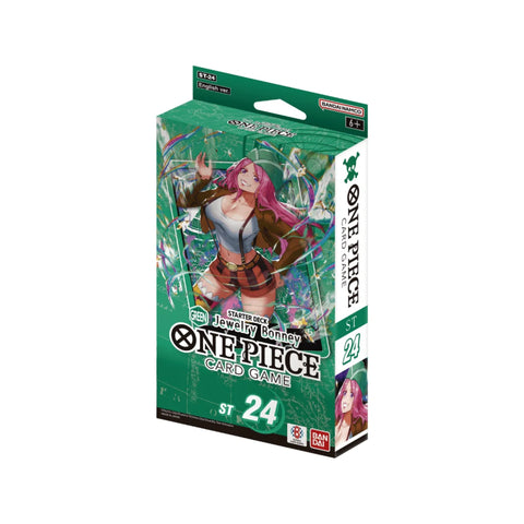 One Piece Card Game ST-24 Green Jewelry Bonney Starter Deck by Bandai