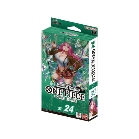 One Piece Card Game ST-24 Green Jewelry Bonney Starter Deck by Bandai