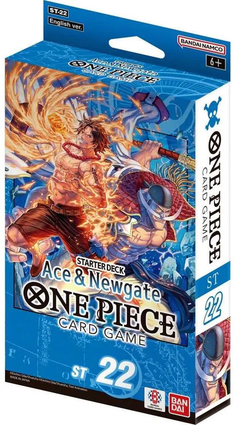 One Piece Card Game ST22 Starter Deck – Ace & Newgate
