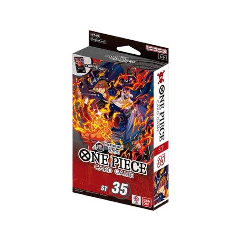 One Piece TCG: ST35 Starter Deck - Red/Black Sabo