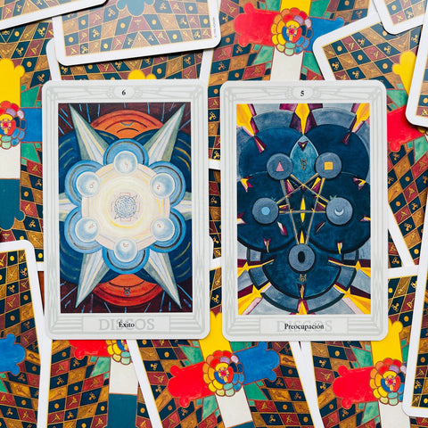 El Tarot Thoth De Aleister Crowley Standard Deck Cards Spanish Agm 1067012374