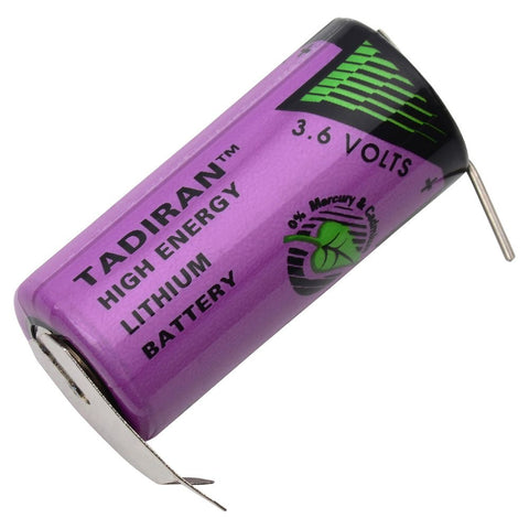 Tadiran SL-761 2/3 AA 3.6V Lithium Battery U Solder Lug ER14335
