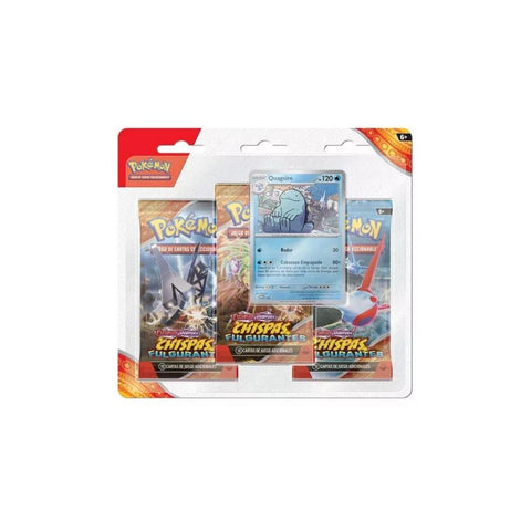 Pokémon TCG: Scarlet & Violet – Shining Sparks – 3-Pack Blister MIX (Spanish) / Latam
