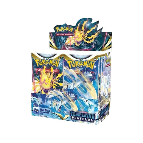 Pokemon TCG Silver Tempest Spanish Booster Box - 36 Sealed Packs