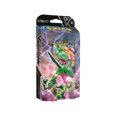 Pokémon TCG Rayquaza V Battle Deck 60-Card Starter Set w/ Coin Code Card