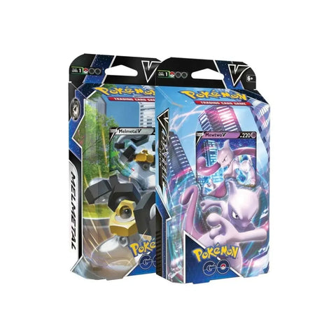 Pokemon GO TCG V Battle Deck Mewtwo vs Melmetal Bundle + 2 Boosters