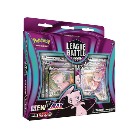Pokémon TCG Mew VMAX League Battle Deck 60-Card Fusion Strike w/ Genesect V