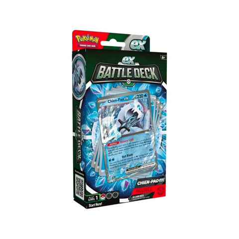 Pokemon TCG Chien-Pao ex Battle Deck 60-Card Ready-to-Play Set + Code Card