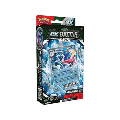 Pokémon TCG Greninja ex Battle Deck Ready-to-Play 60-Card Deck + Accessories