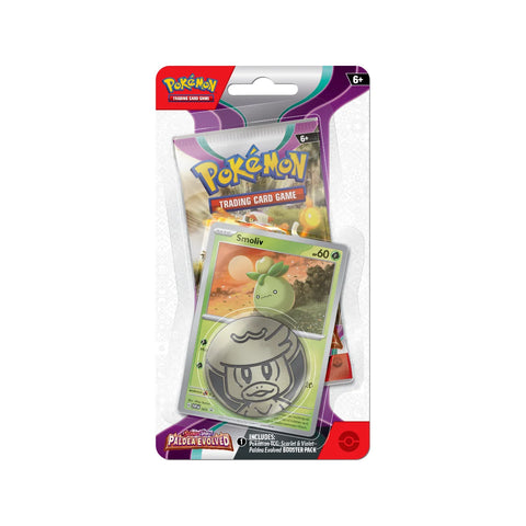 Pokémon TCG: Scarlet & Violet – Paldea Evolved Checklane Blister (Assorted)