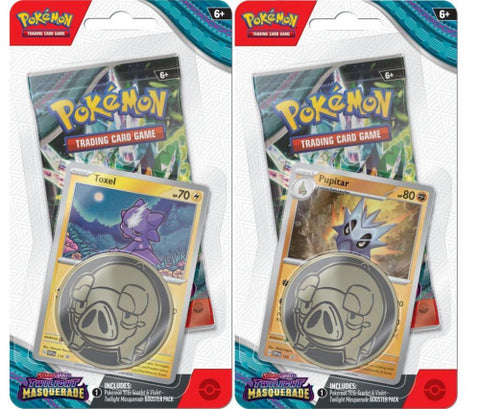 Pokémon TCG Twilight Masquerade Assorted Checklane Blister Pack