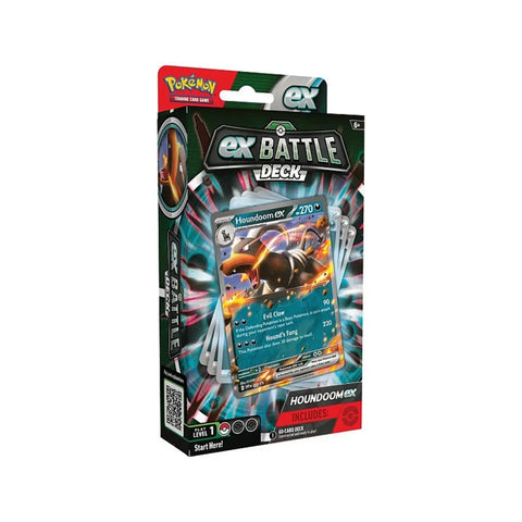 Pokémon TCG Houndoom ex Battle Deck 60-Card Ready-to-Play Set + Online Code