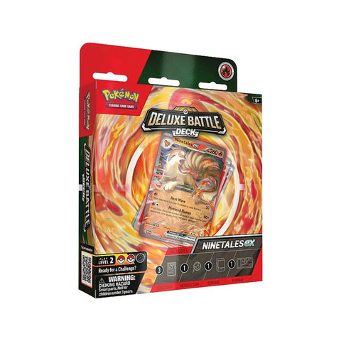 Pokémon TCG Deluxe Battle Deck Ninetales ex 60-Card Ready-to-Play Kit w/Foils