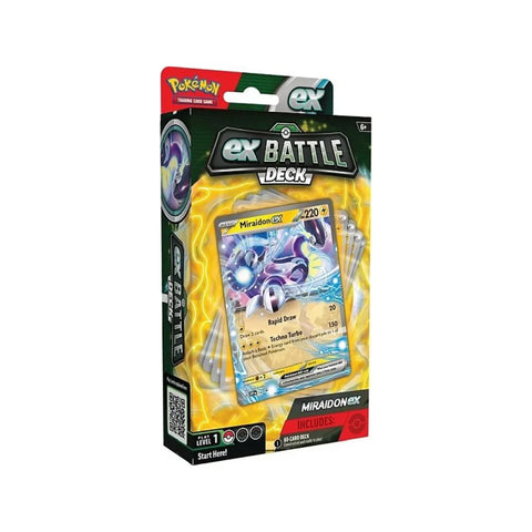 Pokemon TCG Miraidon ex Battle Deck 60-Card Ready-to-Play (2024)