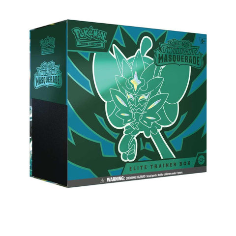 Pokemon TCG SV Twilight Masquerade Elite Trainer Box w/ Ogerpon Promo