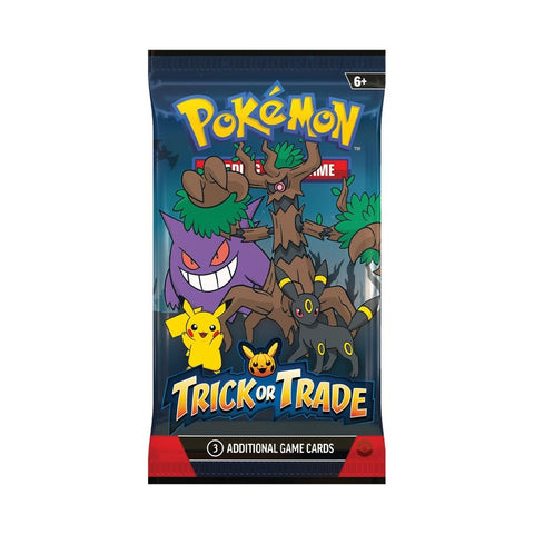 Pokemon TCG Trick or Trade 2024 BOOster Bundle Halloween, 35 Mini Packs