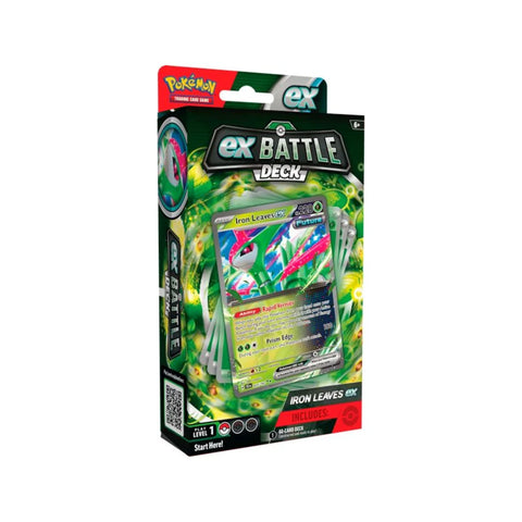 Pokemon TCG Iron Leaves ex Battle Deck 60-Card Ready-to-Play (2024)