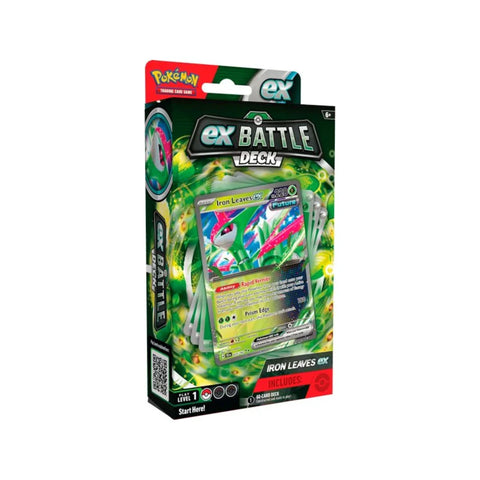 Pokemon TCG Iron Leaves ex Battle Deck 60-Card Ready-to-Play (2024)