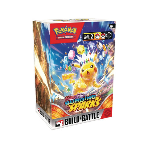 Pokémon TCG Scarlet & Violet Surging Sparks Build & Battle Box Set
