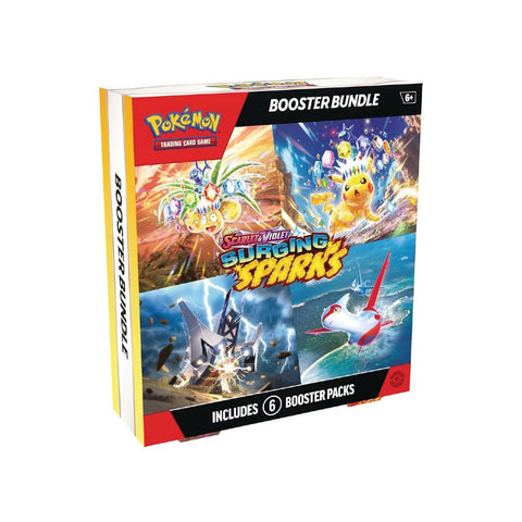 Pokémon TCG: Scarlet & Violet – Surging Sparks Booster Bundle (English)