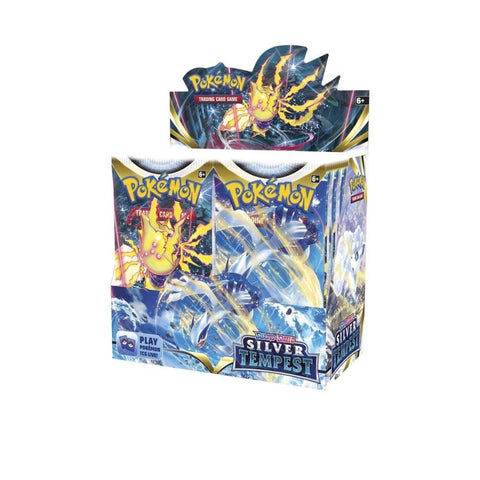 Pokémon TCG Silver Tempest Sword & Shield Booster Box Factory Sealed