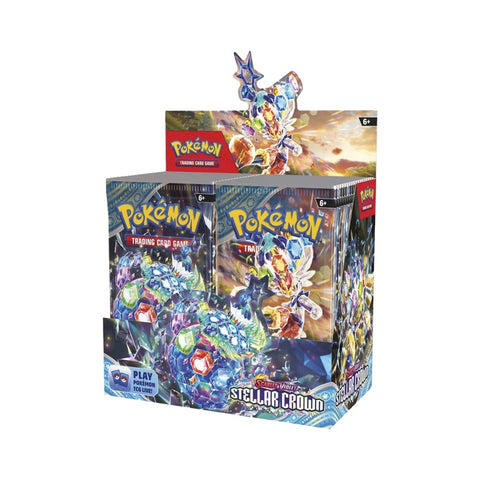 Sealed Pokemon TCG Scarlet & Violet Stellar Crown Booster Box 36 Packs