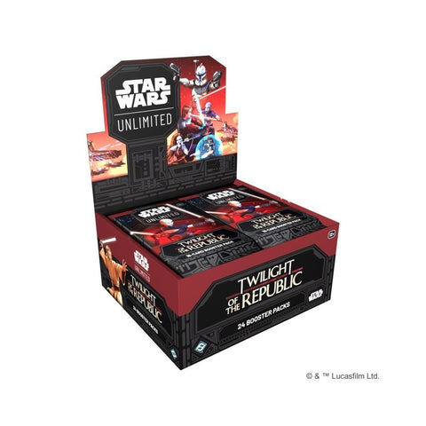 Star Wars Unlimited Twilight of the Republic Booster Box