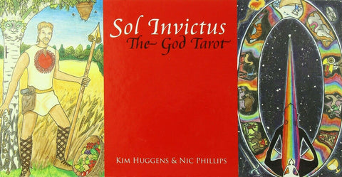 Sol Invictus The God Tarot Cards Deck Book Set Schiffer Publishing Huggens NEW
