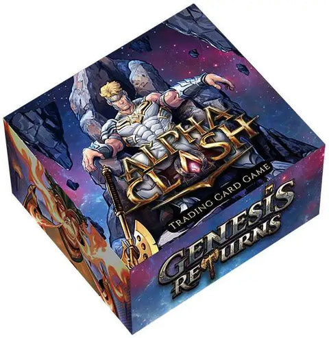 Alpha Clash TCG Genesis Returns Booster Box 24 Packs Sealed Display