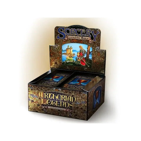 Sorcery TCG Arthurian Legends Booster Box Display 24 Packs + Box Topper