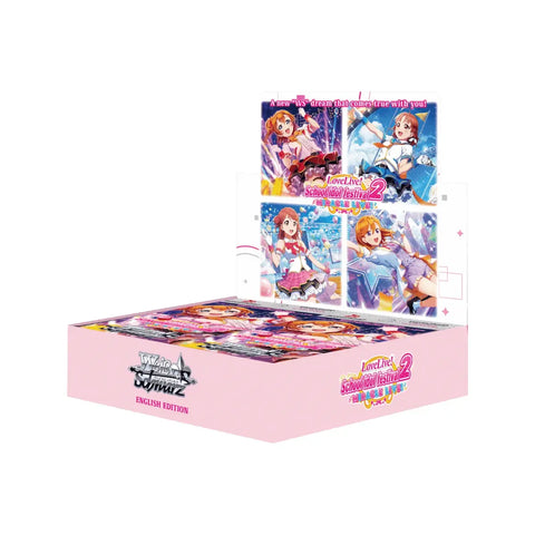 Weiss Schwarz Love Live SIF2 Miracle Live English Booster Box 16 Packs