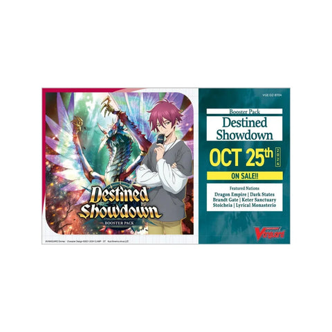 Cardfight!! Vanguard Divinez Destined Showdown Booster Box, 16 Packs