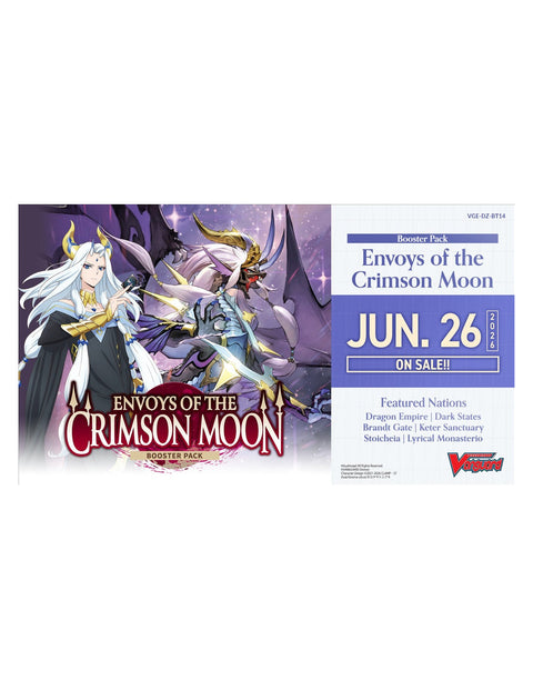 Cardfight!! Vanguard - Envoys of the Crimson Moon Booster Display (16 Packs)