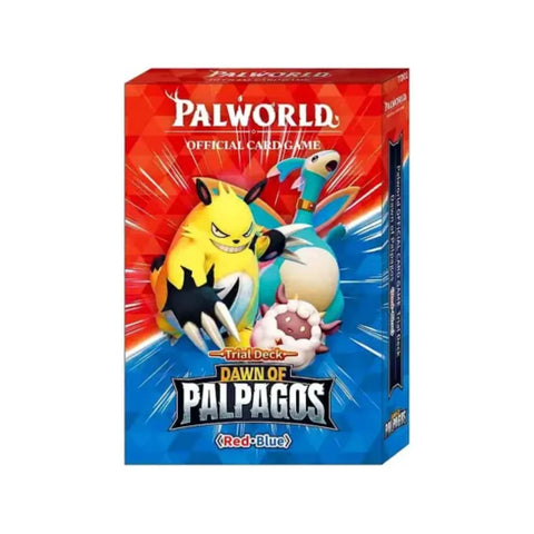 Palworld Official Card Game (TCG): TD01 Dawn of Palpagos - Red-Blue Deck
