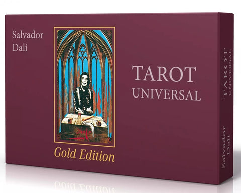 Salvador Dali Tarot Universal: Gold Edition Hardcover Cold Cut J. Fiebig Agm NEW