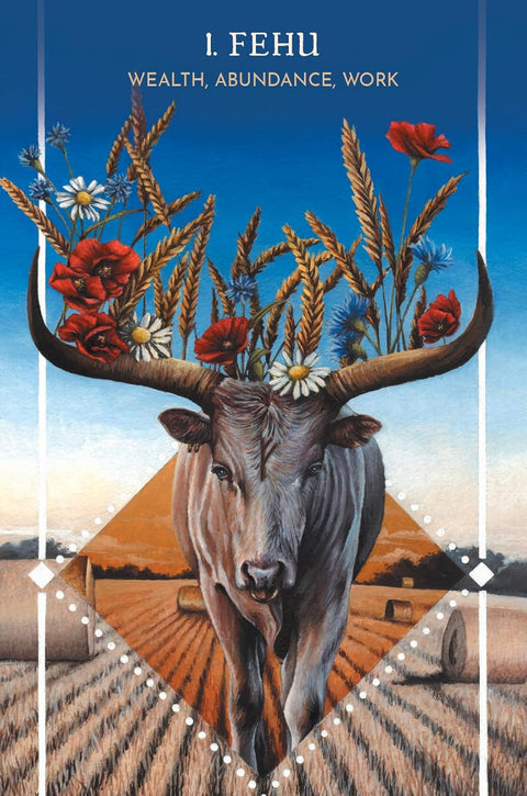 Animal Guide Rune Cards Blue Angel