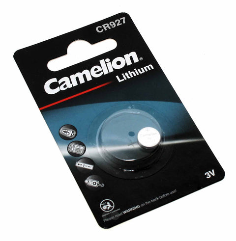 1x Camelion CR927 3V Lithium Coin Cell Battery for Watches Key Fobs