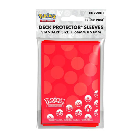 Ultra PRO Pokémon Fire Energy Deck Protector Sleeves 65ct Standard