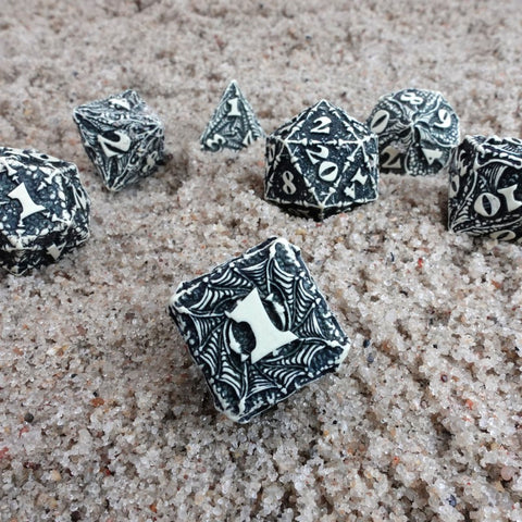 Dracopolis Dice Set - The Scandinavian Blackfang Q-WORKSHOP