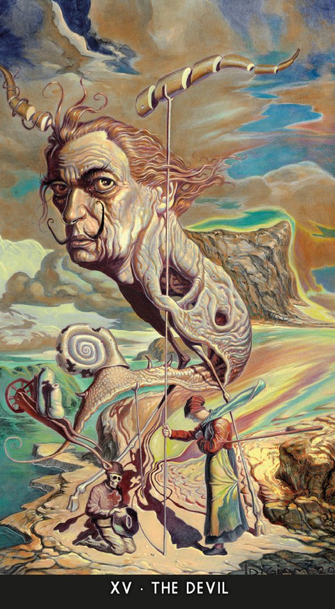 Surrealist Tarot Cards Deck Luigi Di Giammarino Lo Scarabeo Esoteric Fortune NEW