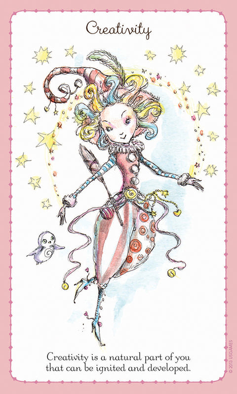 Witchlings Cards Deck & Book Set Enchanting Spells Energy US Games Systems NEW