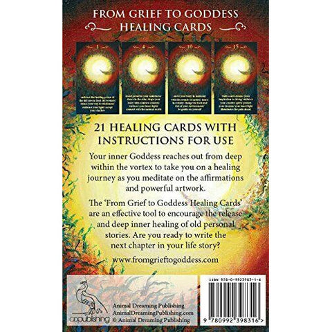 From Grief to Goddess Healing Cards Oracle Deck by Animal Dreaming