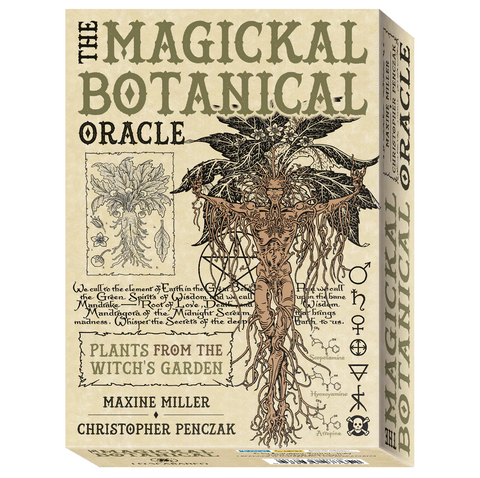 The Magickal Botanical Oracle Cards Deck Lo Scarabeo By Miller & Penzack NEW