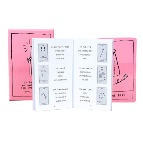 OK Tarot Card Deck by Adam J Kurtz Beginner Friendly 78 Cards Set