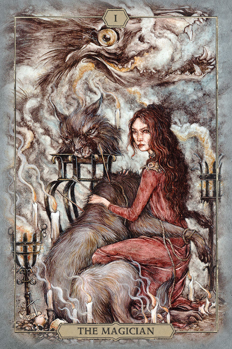 Hush Tarot Deck by Jeremy Hush 78 Cards & Guidebook US Games Systems